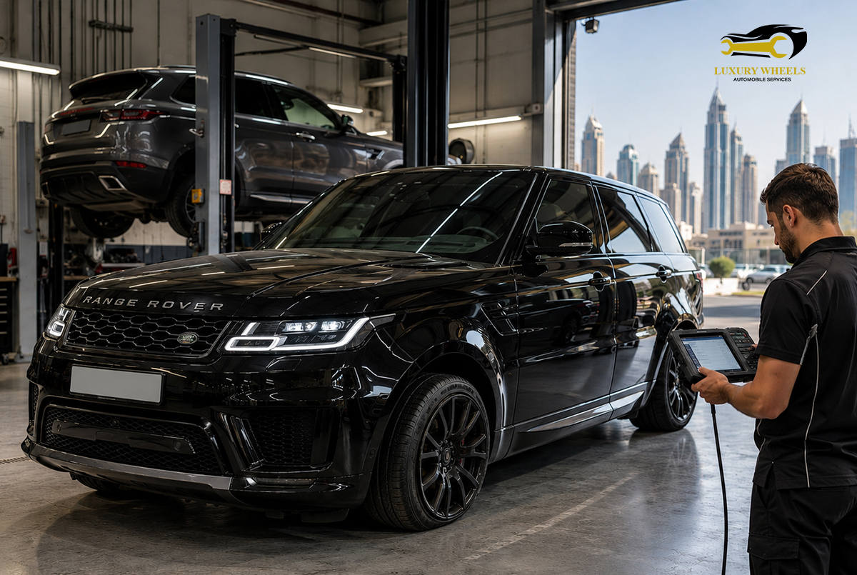Range Rover Sport Air Suspension Warning in Dubai: Causes, Fixes, and Repair Costs