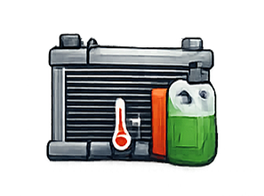 Lamborghini Coolant System Service Icon